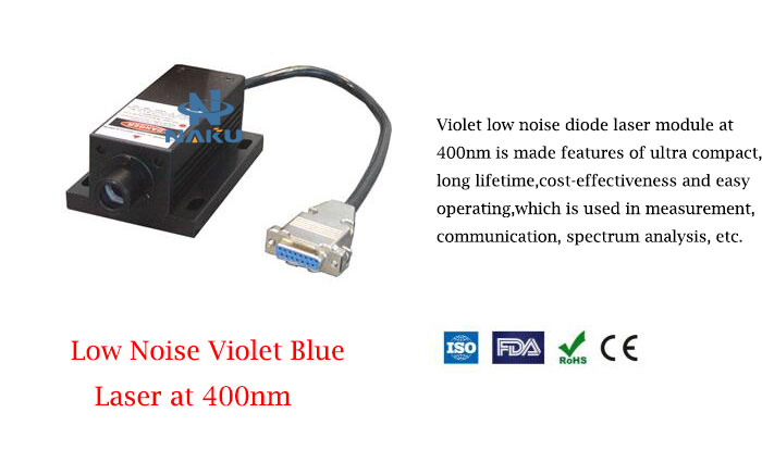 400nm Low Noise Violet Blue Laser 1~300mW